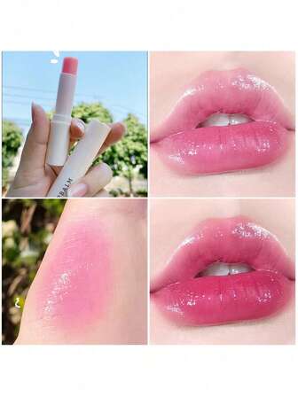 Bosuya Bálsamo labial hidratante, nutritivo para labios agrietados en otoño/invierno, bálsamo labial incoloro