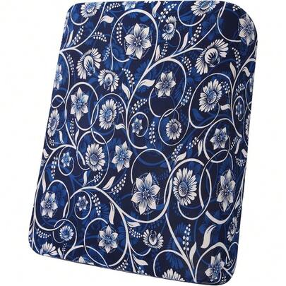 Christmas Deciration Sofa Cushion Cover Sofa Seat Cover 2D Flat Navy Blue White Grey Beige Modern Floral Sofa Cushion Cover Elastic Stretchable Slipcover For Couches Washable Navy Blue White Grey Beige Indoor Outdoor Furniture Protector With Dark Blue Greek Key Vine Pattern Fits Most Furniture Protectors (Modern Style)