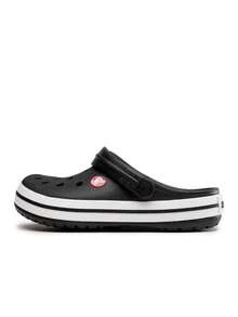 Crocs Crocband 运动鞋 吸汗透气保暖多功能纯色弹性好易洗速干运动户外跑步日常上学男女成人黑色 11016-001 - 黑色 - 查看 1