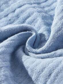 1pc Custom Text Printed Baby Bib, U-Shaped Drool Bib, Breathable & Soft - Multicolor - View 3