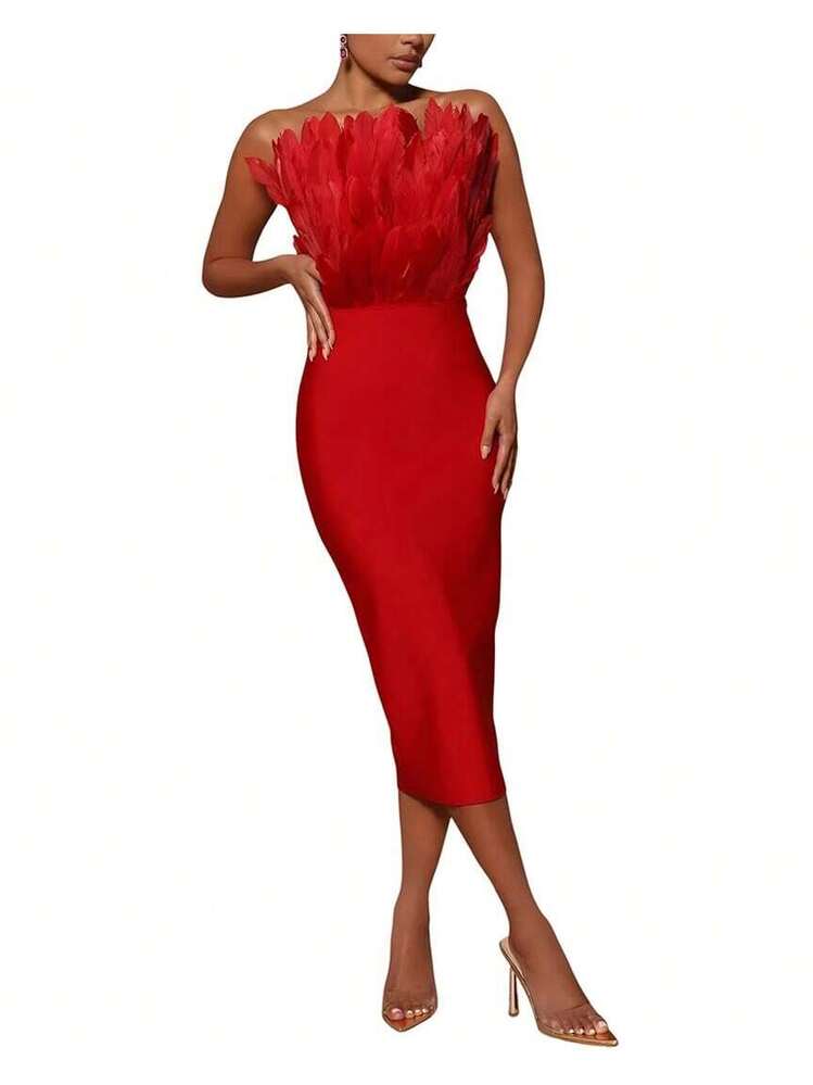 amina glam midi dress AMINA GLAM Midi Dress