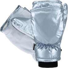 Isotoner Womens Water Repellent Touchscreen Iridescent Sleekheat Gloves And Flip Top Mittens - ColorB - 查看 3