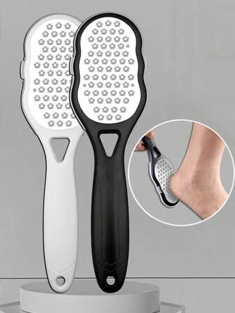 1 Stück Edelstahl Fußfeile, Hornhautentferner und Fußpeeling