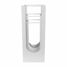 LYNICESHOP 3PCS Metal Pedestal Stand, White Iron Sheet Square Table Pillar, Floor Standing Centerpieces Display For Wedding Birthday Party Event Decor Holiday Gift (US Stock) Faster Delivery - mặc định - Xem 6