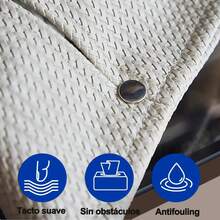 Lumbor37 Soporte para Caja de Pa?uelos, Caja de Pa?uelos con Textura de Cuero Portapa?uelos de Papel para Coar en la Parte Trasera del Asiento del Coche, Dispensador de Pa?uelitos de Efecto Cuero - albaricoque - Ver 3
