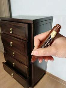 Wood Furniture Touch Up Paint Marker, Scratch Repair Pen For Wood Furniture, Floors, Doors, Restores Color, Fills Scratches - one-size - View 4