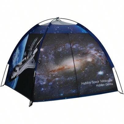 YQQ Tienda de campaña para niños y niñas - Transbordador espacial Atlantis con cúpula Hubble - 47 x 47 x 43 pulgadas2179
