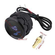 EstiloTendenciaMedidor De Temperatura Digital, Sensor De Temperatura Para Coche, 40-150 ℃ , DiseñO Compacto De 5 Cm, Pantalla LED Azul De 52 Mm, Para AutomóViles, Hogar, Oficina, CocinaCalidad PremiumVersióN Mejorada - 1 - Ver 4