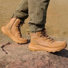 Men Military & Tactical Boots - Mocha Brown - View 11