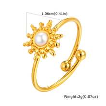 Joyería de Anillo Abierto de Acero Inoxidable - 03 - Ver 18