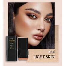 Eraser Foundation Make-Up Stick 15g,With Brush To Brighten Skin Liquid Foundation,Non-Marking,Long-Lasting Makeup Concealer - Multicolor - View 10