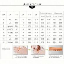 925 Sterling Silver Hollow Twisted 4-Prong Round Engagement Ring, Elegant Daily Wear And Occasions, Valentine's Jewelry - Nhẫn kim cương - Xem 5