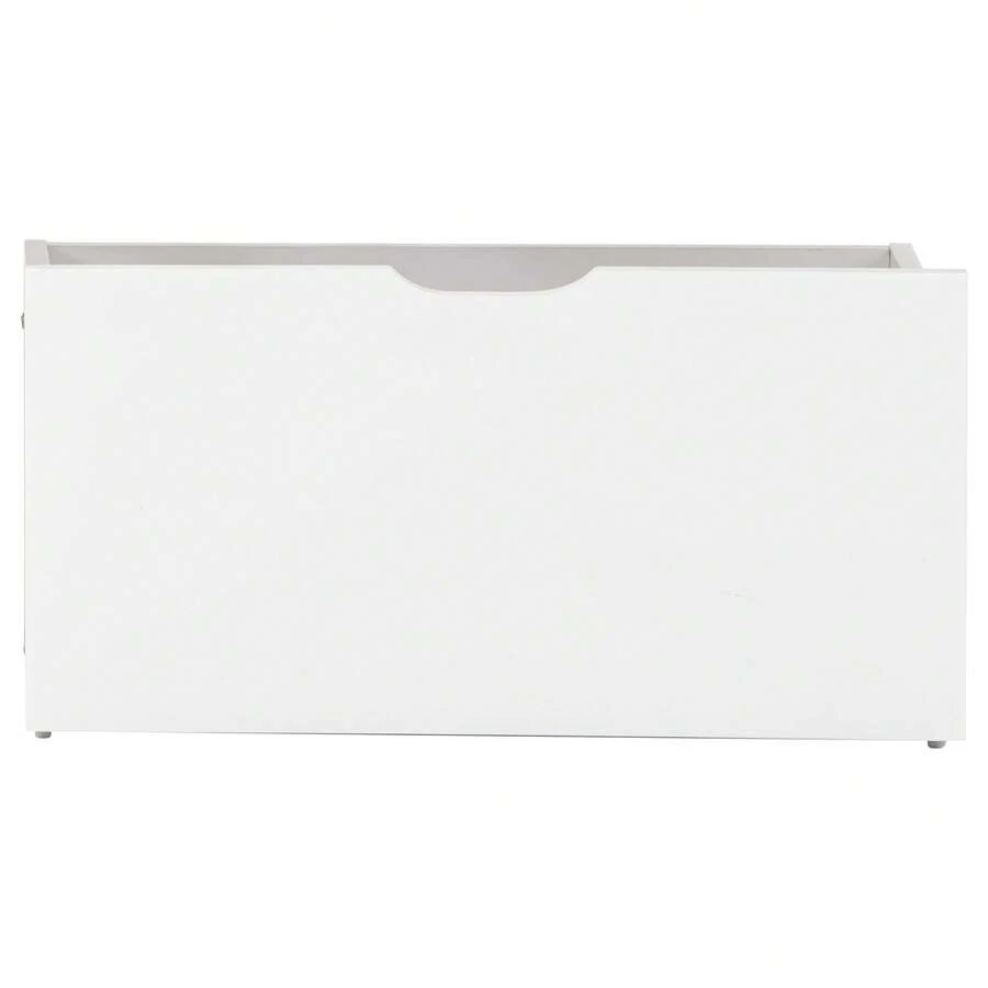 2 Drawers, Suitable For Use With A Cot - White - View 1