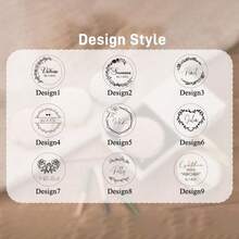 Customized Letter Shadow Folding Pocket Mirror, Personalized Makeup Mirror, Bridesmaid Gift, Wedding Gift For Her, Small Gift For Bridal Shower - Multicolor - View 10