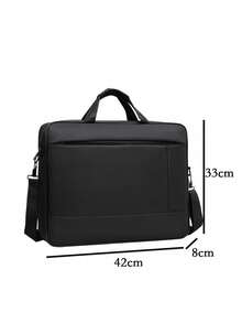 1pc Portable Laptop Bag, Business Laptop Sleeve, Large Capacity Briefcase