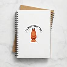 1/2/5pcs "Annoying Marcus The Bug" Vinyl Sticker | Perfect For Laptops, Water Bottles, Phones,Book Lovers & Readers, For Back To School,Paintings,Vase Decor,Gag Gift For Work Or Motivational Reminder,School Supplies,God,Home Decor,Classroom,Custom Stickers,Jesus,Self Care,Scrapbook Supplies,Letter Stickers - Multicolor - View 6