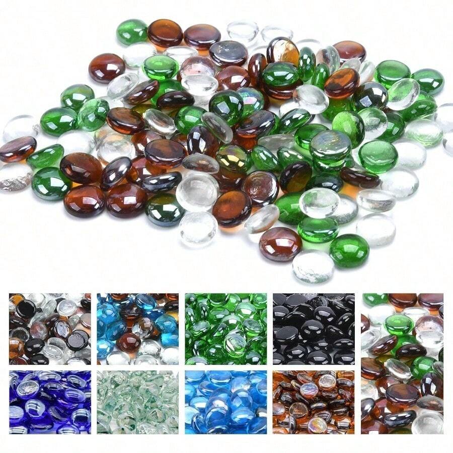 Fire Pits - 4.53 Grams (10 Pounds) + Green, Amber, Clear Luster - View 1