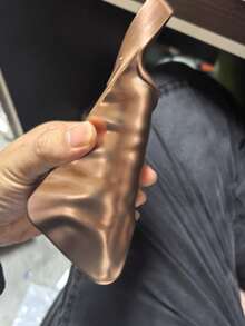 高级沙漠金3D波浪纹手机壳，兼容 17 Pro Max/17 Pro/17 Air/17/16 Pro Max/16/16 Pro/16 Plus/15/15 Pro Max/15 Pro/15 Plus/11/12/13/14 Pro Max/11 Pro/11 Pro Max/12 Pro/12 Pro Max/13 Pro/13 Pro Max/14 Pro/14 Pro Max/14 Plus，简约创意软壳 - 高級-沙漠金 - 查看 9