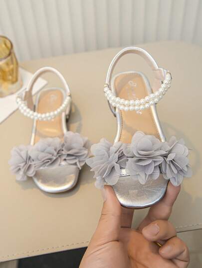 Toddler Girls' Flat Sandals, Summer Shoes For Infants & Little Kids