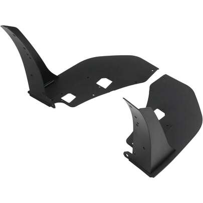 Winglets de Extensión para Parachoques delantero, Mejora la estética y aerodinámica, Diseño especifico para GT500 2014-2021, Adecuado para coches deportivos y personalizados