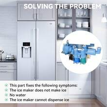 Upgraded Replacement For 242253002 242102201 Refrigerator Ice Maker Water Inlet Valve Replacement Water Valve Parts - LJ-0107 - View 4