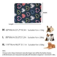 1pc Thin Reusable Pet Pee Pad, Training Pad, Pet Cleaning Mat, Lightweight Dog Bed Mat, Suitable For All Dogs And Cats, All Seasons, Washable And Reusable Pet Pee Pad [Thin] - one-size - View 2