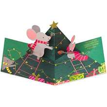 Papyrus - Tarjeta de Navidad de gato juguetón para niños, perfecta para hijo, hija o nieto (Navidad maullosa)(Decora con diversión) - Multicolor - Ver 2