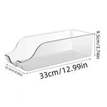 1pc/ Fridge Beverage Storage Box Drawer Type Organizer Rack, Multifunctional