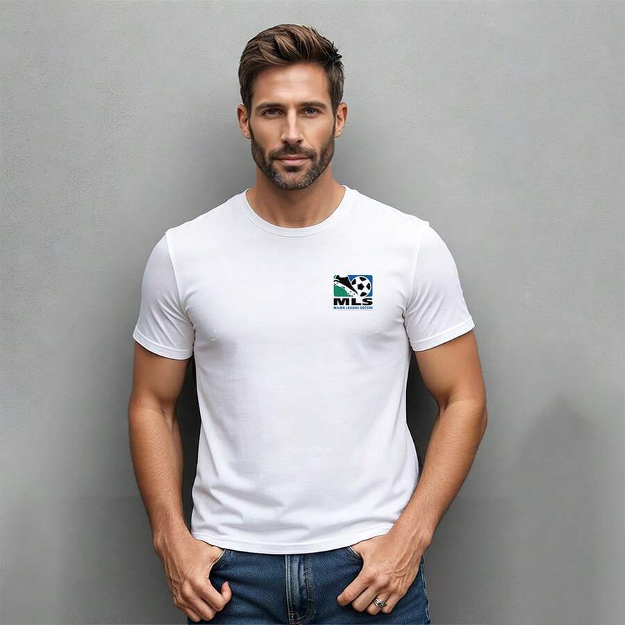 Playera de hincha de Major League Soccer - Estampado de equipo en color blanco - Blanco - Ver 1