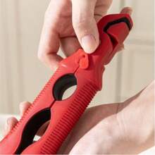 3-In-1 Upgraded Heat Resistant Mat Clip, Anti-Scald Bowl Clip, Multi-Function Heat Insulation Mat Clip, Bowl Clip Tong, Bottle Opener, Can Opener - Multicolor - View 11