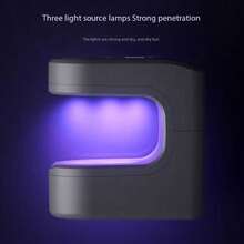 1pc Mini Rechargeable LED Nail Lamp For Gel Nails, Quick Dry Nail LEDs Machine Gel Polish Nail Dryer Lamp Manicure Tool Rechargeable Salon Equipment - Mini Nail Lamp - 查看 9