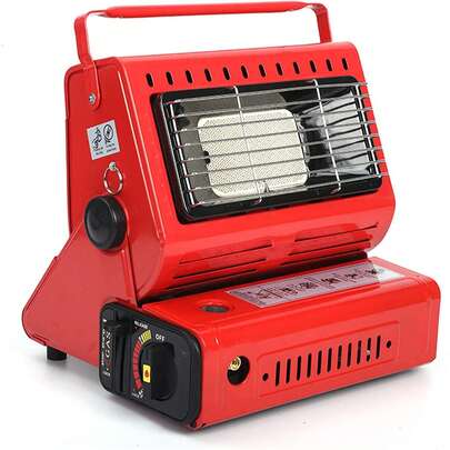 Portable Butane Gas Heater Camping Camp Outdoor Hiking Camper Survival For Tent, Picnic & Tailgating, Emergency Home Use