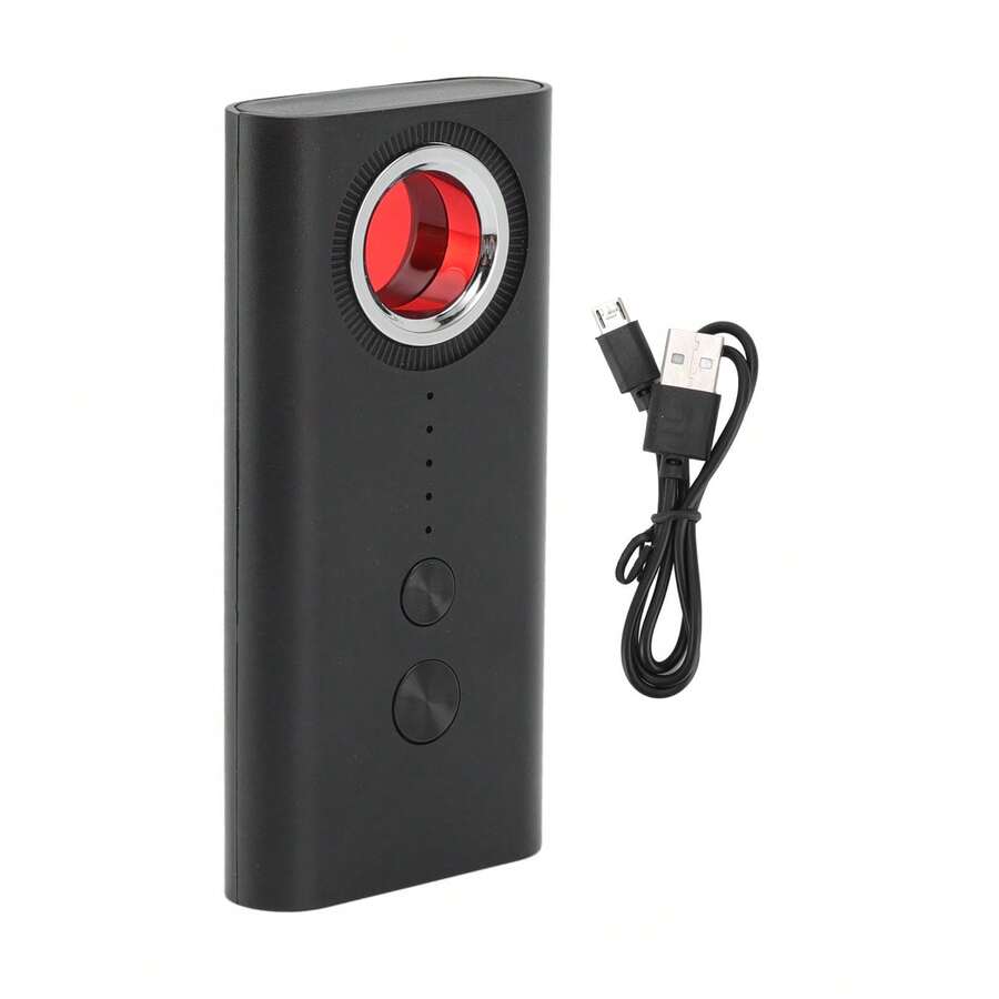 Camera Detector High Sensitivity 6 Levels Smart Chip Portable Wireless Signal Detector for Home Office Hotel Travelling - Negro - Ver 1