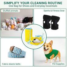 Durable Shoe Wash Bag, Suitable For All Shoe Types - Sturdy Polyester Zipper Closure, Soft Lining, Reusable, Great For Athletic, Casual And Dress Shoes - Multicolor - View 8