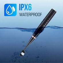 Hailicare 家用電動牙垢清潔器 牙結石去除 牙齒美白表面 清新口氣 IPX6 防水 5 種可調模式 3 個可替換刷頭 USB 充電式防水口腔護理工具 - 彩色 - 查看 4