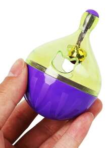 宠物猫咪趣味喂食碗玩具，狗狗摇晃喂食器，幼犬幼猫摇晃防漏食物球容器，运动训练防漏玩具