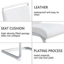 Dining Chairs - White - View 5