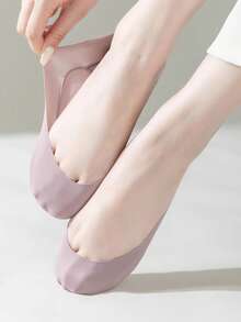 Women'S Socks Breathable Summer Ultra-Thin No Show Ice Silk Sock Non-Slip Bottom Absorb Sweat Boat Sock Thin - Multicolor - View 5