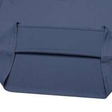 Under Armour 女士长袖T恤，科技罗纹半拉链款，灰色，轻便舒适，休闲日常运动上衣，1389857-044 - 藏青色 - 查看 5