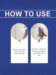 Hard Water Stain Remover Set: Effectively Removes Stains From Shower, Toilet, And Tiles - Low Odor, Natural Unscented Bathroom Cleaner, Bathroom Descaling Cleaning Liquid, Removes Water Stains And Dirt, Lime-Based Surface Cleaner. - Multicolor - View 5