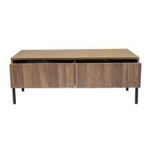 Modern Coffee Table In Retro Style, Living Room Furniture. Dimensions: 105 Cm (Length) X 55 Cm (Width) X 41 Cm (Height). - Natural Color - View 8