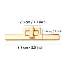 1 chiếc khóa túi thời trang Khóa xoay Khóa vặn Khóa vặn Khóa kim loại Khóa cài cho túi xách DIY Túi xách quai đeo vai Thủ công Cặp xách Làm (Vàng, Bạc, Đen) - Nhiều màu - Xem 8