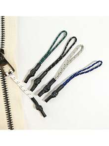 10个/1个随机颜色热缩管拉绳，服装和行李抽绳，PE管拉头绳，打结袖拉绳，DIY服装和行李抽绳（不含拉链头） - 彩色 - 查看 9