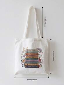 Set de 2 piezas: Bolso de hombro y bolso de maquillaje con el patrón "No existe tal cosa como demasiados libros", bolsas de lona plegables y ligeras, regalos de viaje, playa y cumpleaños para mujeres, bolso de viaje, bolso de equipaje, bolso de lona, bolso de noche, bolso grande y duradero, organizador de viaje, artículos esenciales para cruceros y vacaciones para hombres y mujeres - Multicolor - Ver 17