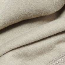 Adidas Sudadera de cuello redondo de felpa cómoda y minimalista clásica para hombre JW1619, otoño/invierno - Sésamo claro de color marrón grisáceo - Ver 4