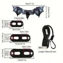 Adjustable Bearded Dragon Harness & Leash - Bat Wings Design Outdoor Reptile Lead