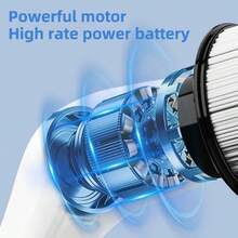 Cepillo Electrico para Baño LimpiezaCepillo de Limpieza Inalámbrico con 3 Mango de Ajustable Fregadora Giratoria Eléctrica para Baño de 2 Velocidades y Múltiples Cabezales de Cepillo para Cocina Tina - Blanco - Ver 5