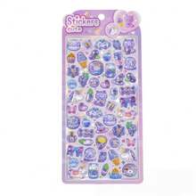 YTES 儿童卡通可爱奖励梦幻兔子水晶浮雕泡沫贴纸，适用于剪贴簿和装饰 - 彩色 - 查看 6