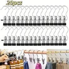 10-Piece Pack Of Stainless Steel Clothespins, Clothes Clips With Hooks, Can Be Used As Trouser Racks And Wardrobe Storage Racks, Suitable For Clothes, Towels And Sheets, A Must-Have For The Laundry Room On Holidays! - Multicolor - View 14