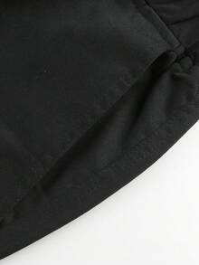 3条装青少年/男童户外休闲运动宽松工装短裤，多口袋印花设计，春夏秋季款 - 彩色 - 查看 9